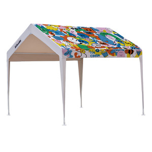 Parasol publicitaire d'extérieur, stand de marché nocturne, tente mobile, imperméable, parapluie à quatre pieds, auvent de stationnement pour voiture - Product Image 5
