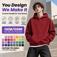 Hoodie Custom Grosir Pria Polos Kasual Sablon Logo untuk Unisex Oversize Bordir Hoodie Pria