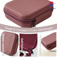 Produsen OEM Kustom Casing Keras EVA dengan Ritsleting, Ringan, Tahan Air, Portabel, dan Tahan Lama untuk Kabel Data, Earphone, Hard Disk
