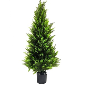 Nhân tạo topiary cây tuyết tùng Nhựa Cây Thông ngoài trời UV bảo vệ giả cây bách - Product Image 4