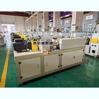 Machine d'extrusion de filament pour imprimante 3D à vis simple, haute productivité, contrôlée par PLC, avec boîte de vitesses motorisée, pour filament PLA PETG