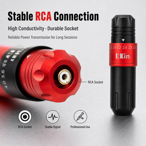 เครื่องสักลาย <span class=keywords><strong>INKin</strong></span> AS RCA แบบปากกา ปรับระยะชักได้ 6 ระดับ 2.5-4.0 มม. เครื่องสักถาวร PMU สำหรับศิลปะบนร่างกาย - Product Image 3