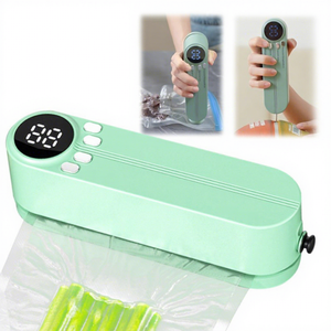 3-in-1 Automatic Vacuum Sealer Portable Mini Vacuum <b>Pump</b> Household Food Sealer for Food Storage with Strong Suction Power - Product Image 1
