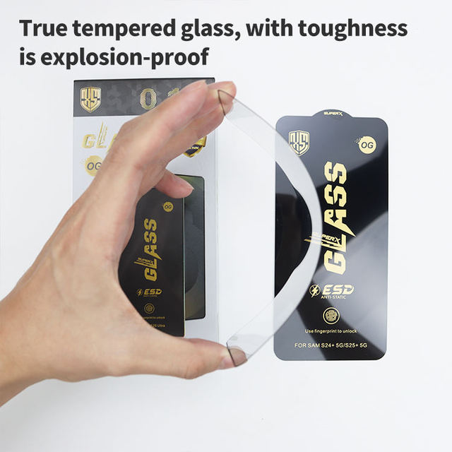 Cedle 0.18 mm Ultra-Thin 9H Hardness Tempered Glass Screen Protector Film Anti-Scratch Waterproof for Samsung