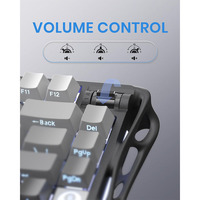 Articles en vrac Usine Original GravaStar Mercury K1 75% Clavier de jeu mécanique sans fil Conception d'exosquelette en alliage d'aluminium