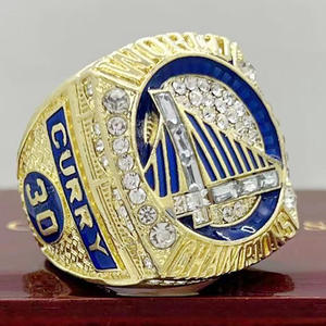 2022 <span class=keywords><strong>Golden</strong></span> State <span class=keywords><strong>Warriors</strong></span> Durant NB Championnat Anneau Hommes Classique Alliage Diamants Accessoire Commémoratif pour Bagues De Mode - Product Image 6
