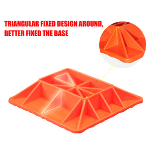 Base de Soporte para Gato Hidráulico de Coche, Placa de Acero de 3000 kg para Elevación de Vehículos - Product Image 4