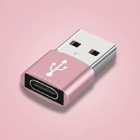 Adaptador Portátil USB 3.1 Tipo C a USB 3.0, Macho a Hembra, para Dispositivos USB Tipo C, Metálico, para Teléfono Móvil, Tableta, Laptop, PC