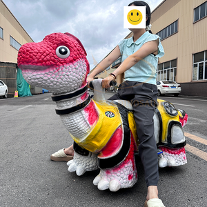 Scooter de Dinosaurio para Niños, para Centros Comerciales, Parques de Aventuras Públicos, Aeropuertos, Guarderías, Jardines de Infancia y Escuelas, de Metal - Product Image 5