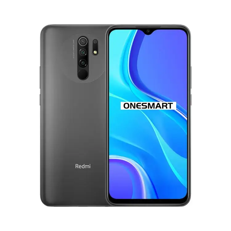 Global Version Xiaomi Redmi 9 ram 6gb rom 128GB Quad AI Back Cameras 5020mAh mobile phone 6.53 inch 4G Smartphone