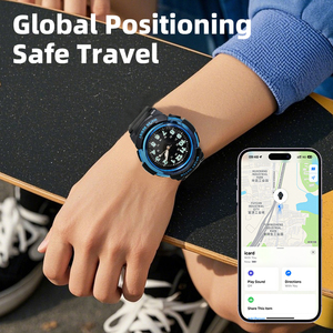 Montre GPS anti-perte pour enfants avec technologie AirTag compatible avec <span class=keywords><strong>Apple</strong></span> et Google, système de localisation double - Product Image 5