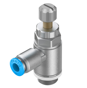 Válvula de ajuste unidireccional FESTO GRLA-1/4-QS-8-RS-D 534339 1/4" 8mm Resistente a alta presión - Product Image 2