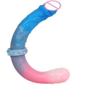 New Arrival Professional Cheap Female Women Sex Toy Product Stimulate Vagina Clitoris G-spot <b>Dildo</b> Double <b>Dildo</b> for Women - Product Image 1