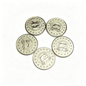Jeton en laiton personnalisé pour jeux d'arcade, jeton en métal plaqué <span class=keywords><strong>argent</strong></span> - Product Image 1