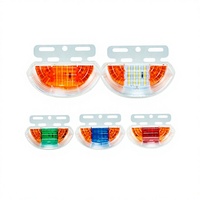 Luces Laterales LED de 24V para Camiones, Estándar, Impermeables, de Alta Luminosidad, Indicadores de Ancho y Señalización de Giro