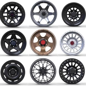 Vente en gros de roues forgées tout-terrain 4x4 de 17 et 18 pouces 8J 8.5J 6x139.7 6x135 Beadlock, adaptées aux Ford F150, Ram 1500, <span class=keywords><strong>Prado</strong></span>, Chevrolet - Product Image 1