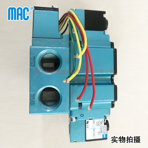 Válvula Electromagnética Mac 6541B-351-PM-121DA, Control Neumático, Uso Industrial - Product Image 2