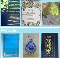 Imprimante numérique industrielle à feuille d'argent, machine automatique de marquage à chaud à plat pour cartes PVC et emballages de luxe