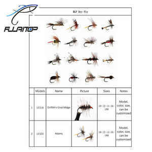 Mosca seca Escarabajos <span class=keywords><strong>de</strong></span> espuma flotante Estimulador <span class=keywords><strong>de</strong></span> moscas Trucha Paracaídas Caddis Royal Wulff Mayfly Wooly Bugger Ginger Quill Moscas <span class=keywords><strong>de</strong></span> pesca - Product Image 1