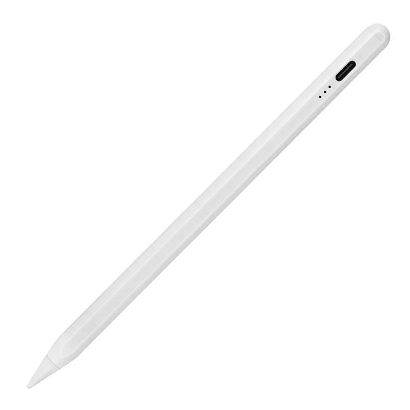 शीर्ष बेच शक्ति प्रदर्शन सक्रिय चुंबकीय स्टाइलस एप्पल iPad के लिए पेंसिल पोम टिप स्टाइलस कलम के लिए हथेली के साथ अस्वीकृति और झुकाव बोल्ड