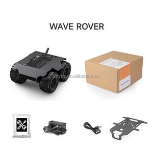 WAVE ROVER Voiture en métal à quatre roues motrices avec module ESP32 embarqué compatible Raspberry Pi, robot extensible 4B/NANO/X3 - Product Image 6