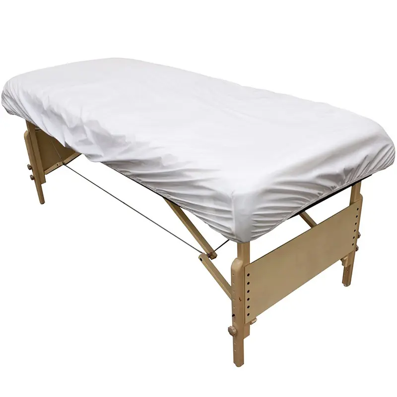 Protective Massage Table Cover Reusable Massage Table Barrier with Wipe Clean Surface Massage Bed Sheets