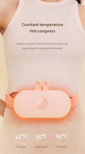 JMK Hot Selling Abdominal Massager Warm Palace Warm Mastiff <strong>Tummy</strong> Waist <strong>Vibration</strong> <strong>Belt</strong> Massager Period Pain Relief Device