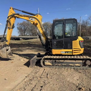 Miniexcavadora Hidráulica JCB 85Z 1 de 8.5 Toneladas, Diseño Compacto, para Uso en Construcción, Jardinería y Minería - Product Image 1