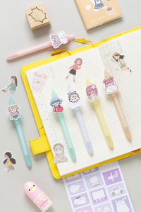 Kawaii Acrylic kugelschreiber boligrafos bausatz tùy chỉnh Clip văn phòng & sinh viên bút văn phòng phẩm thiết lập - Product Image 6