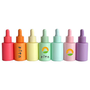 Botella de Vidrio Esmerilado con Gotero, Acabado Mate, Personalizada, de 10ml, 15ml, 30ml, para Suero y Crema para el Cuidado de la Piel - Product Image 2