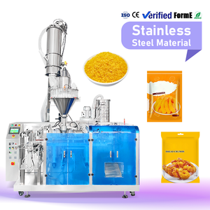 เครื่องบรรจุผงอเนกประสงค์, เครื่องบรรจุขนมปังป่นแบบซองตั้งได้, เครื่องบรรจุและปิดผนึกผงอัตโนมัติ - Product Image 1