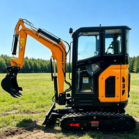 Mini Excavator 2,5 ton, Excavator Kecil, Mini Digger, Mesin CE ISO Euro5 EPA, Excavator Cina