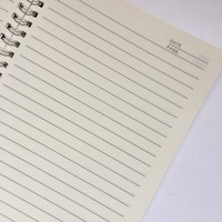 Ensemble de carnet de notes/organisateur spiralé A5 de Guangzhou avec règle et taille-crayon, couverture en papier format A3, 80 feuilles