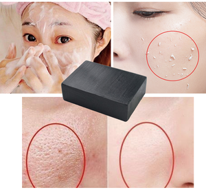 Marque privée naturel vegetabled anti-acné <span class=keywords><strong>charbon</strong></span> de bambou <span class=keywords><strong>savon</strong></span> fait à la main pour hommes et femmes - Product Image 2