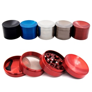 Metal Tobacco <b>Grinder</b> Custom Logo 4 Layers Dry <b>Herb</b> <b>Grinder</b> Smoking Accessories Wholesale Zinc Alloy Tobacco <b>Herb</b> <b>Grinder</b> - Product Image 4