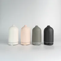 Ceramic Air Humidifier, White Aroma Stone Diffuser, 100 ml