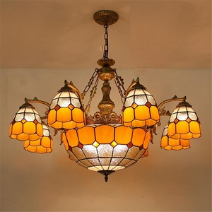 Lustre en or méditerranéen, luminaire suspendu <span class=keywords><strong>LED</strong></span> de luxe pour salon, restaurant, chambre, villa, hôtel, café, <span class=keywords><strong>bar</strong></span> (220V 12 lumières) - Product Image 3