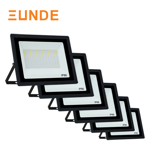 SUNDE IP66 LED Flood Light SMD2835 Chip Aluminum Construction 120 Beam Angle High Brightness 2-Year Warranty for Lighting