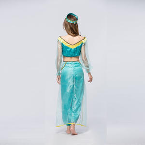 <span class=keywords><strong>Disfraz</strong></span> de Jasmin para Mujer, <span class=keywords><strong>Disfraz</strong></span> de Princesa Árabe, Exótico, India, Danza del Vientre, Halloween - Product Image 6