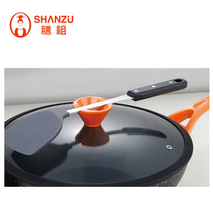 Shanchu Black Crystal Magic Particle 30cm Wok Non-Stick Household Frying Pan - Product Image 3