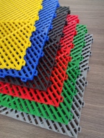 Carreaux de sol de garage à emboîtement en PVC de qualité supérieure, conception antidérapante, directement de l'usine pour l'atelier de lavage de voiture