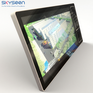 Skyseen tùy chỉnh thẻ swiping khu vực phát hiện video phát lại với âm thanh LCD văn phòng Màn hình hiển thị Ngân hàng siêu thị cửa hàng tạp hóa - Product Image 3