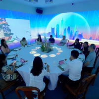 Oeil nu 3D Holographique Restaurant Projecteur 3D Mur KTV Bar Mariage Holographique Projecteur Interactif Projection Holographique