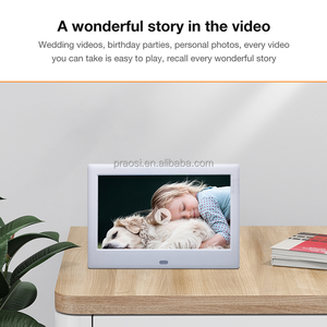 Ưu số lượng lớn bán buôn 7 \ "Slim LCD Album ảnh kỹ thuật số hình ảnh khung SD card & USB Drive Máy nghe nhạc quảng cáo với chức năng WIFI - Product Image 6