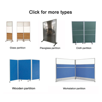 YDPF-17 moderne faltbare MDF-Bildschirm-Bürotisch-Teiler-Panel-Wand für Outdoor-Gym & Lager mit beweglicher Trennwand