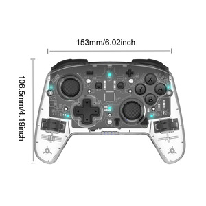 Venta caliente transparente NS Wake Switch Pro Wireless Tesla Gamepad Joysticks y controladores transfronterizos - Product Image 5
