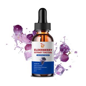 Gotas Líquidas de Saúco de Alta Potencia con Extracto de Saúco, Refuerzan el Sistema Inmunológico, Suplemento Herbal, Apoyo para Mejorar la Inmunidad - Product Image 1