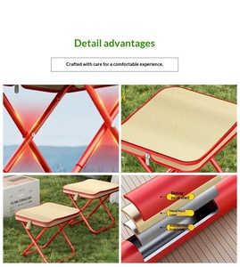 Sgabello Pieghevole Portatile <span class=keywords><strong>2026</strong></span> per Esterni, a Forma di Astuccio, per Campeggio, Metropolitana, Treno, Senza Seduta, Mini Sgabello Estensibile - Product Image 5