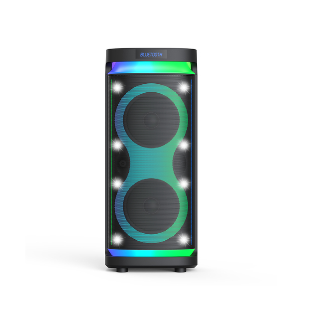 8-Inch Dual Portable Bluetooth Speaker Mini Wireless TWS Audio BT Speaker for Home Party Mobile Phone Karaoke Player