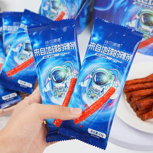 Latiao de la Terre 480g Snacks Instantanés Grand Sac Épicé Délicieux Végétarien Mala saveur riche goût Bandes Épicées Latio Snack - Product Image 3